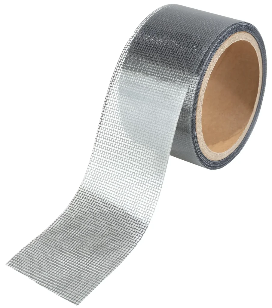 Insektengitter-Reparaturband , grau