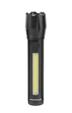 Aufladbare LED-Taschenlampe mit 3W Power-LED und 3W COB-LED