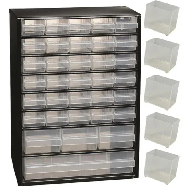Schubladenblock mit 34 Schubladen - 42x30,6x15cm MET Loose Loading Tray A9-1 - Kunststoff