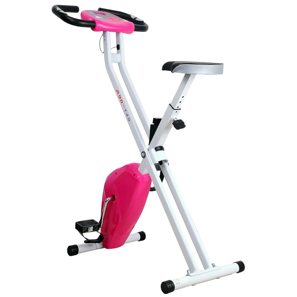 Heimtrainer mit LCD-Monitor, rosa