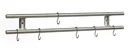 2in1 Magnetische Küchenreling mit 6 Haken