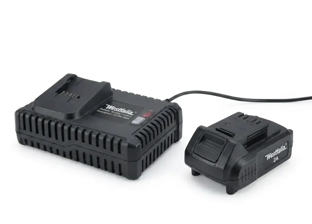 Set Li-Ion-Akku, 18 Volt, 2,0 Ah + Ladegerät 2,4 A ALG 18 Volt