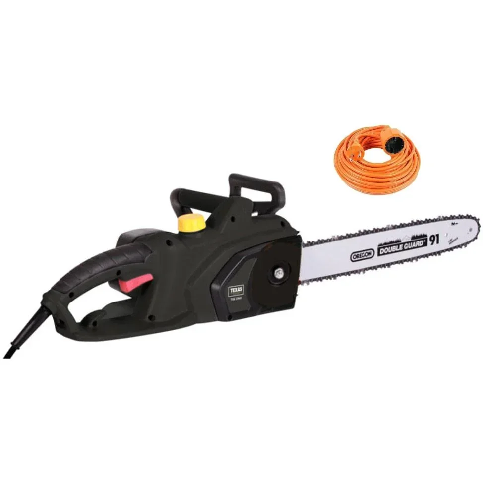 Elektrische Kettensäge - TSE2010 - 2000W - 40cm mit 10m Verlängerungskabel