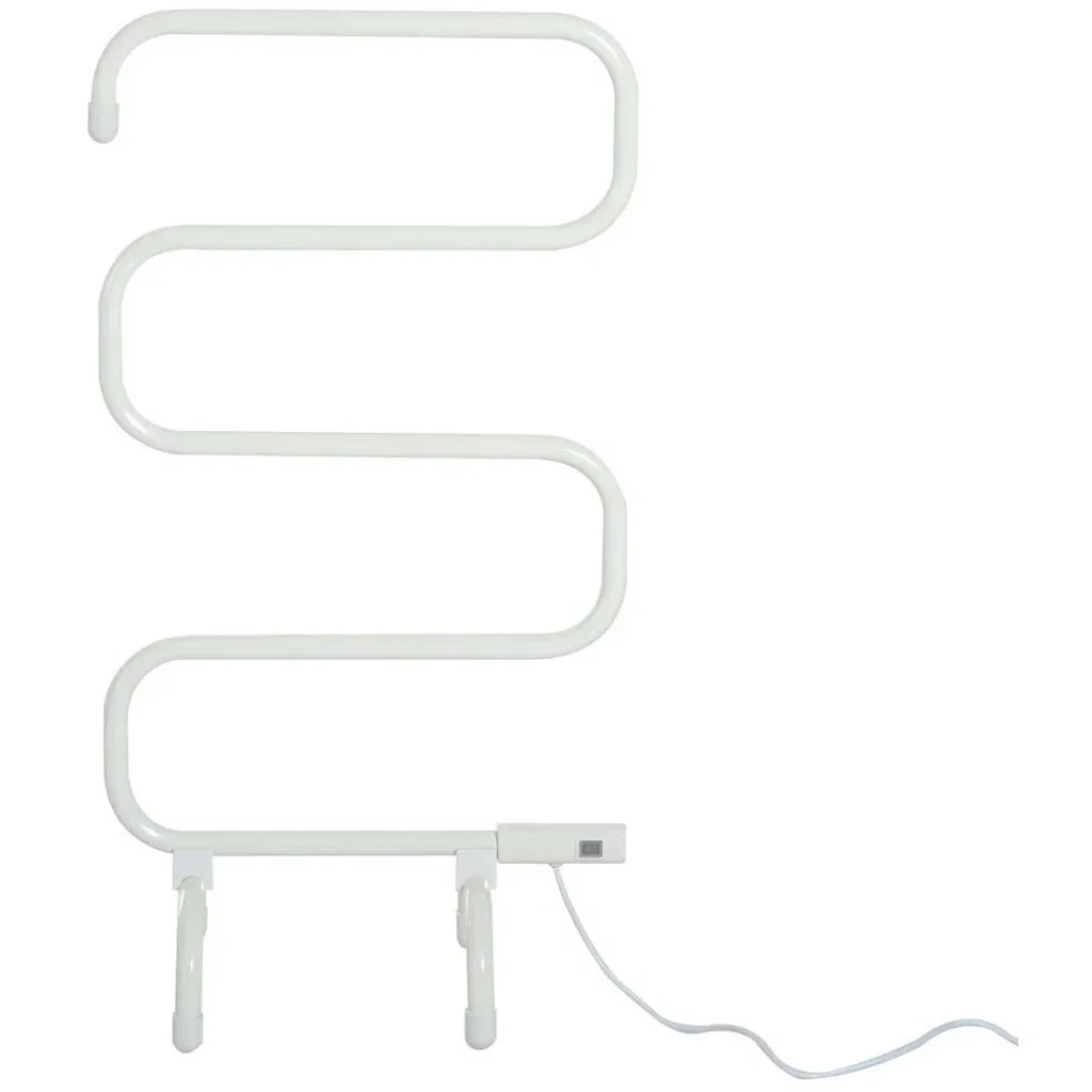 Handtuchwärmer Elektrisch Freistehend Milchweiß