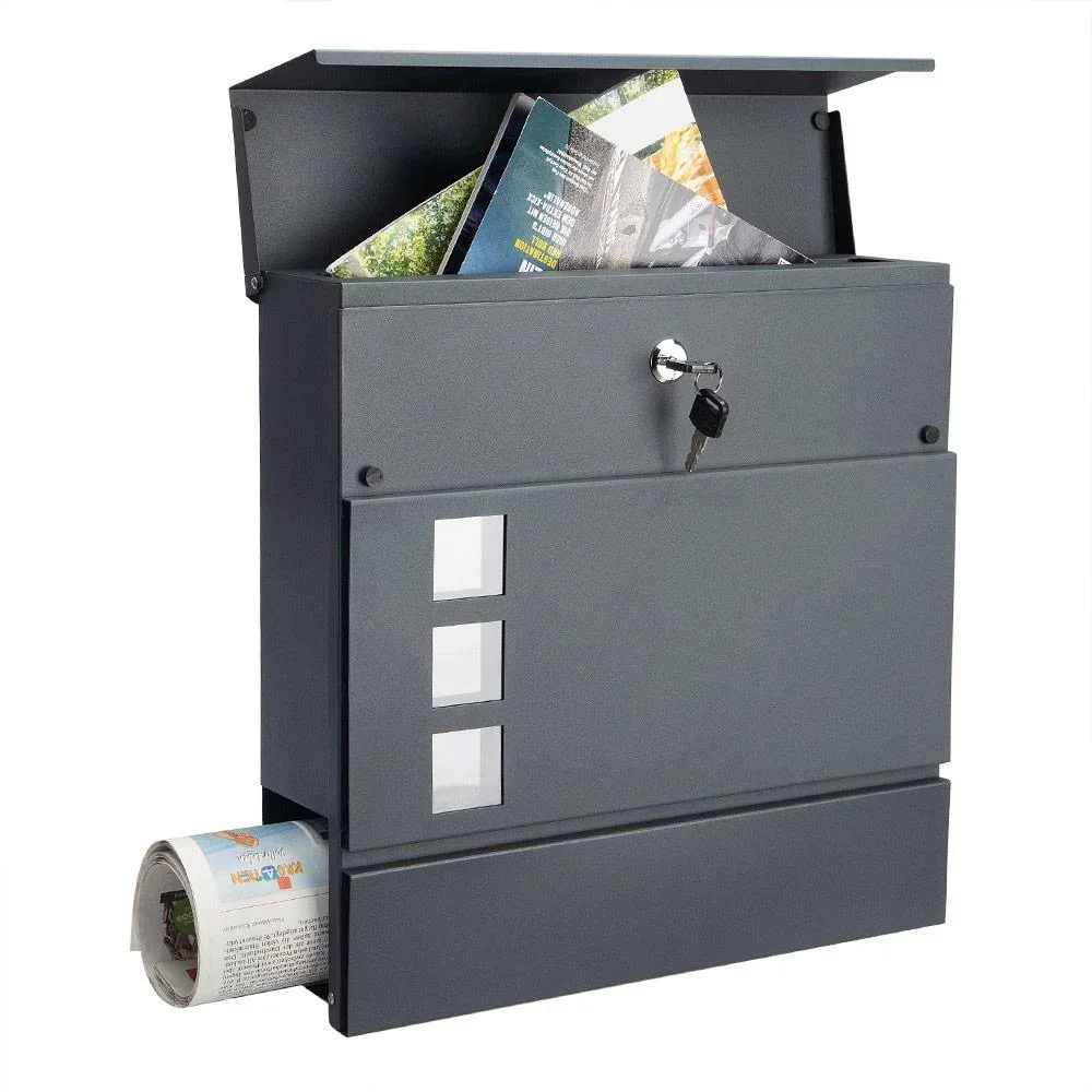 Designerbriefkasten mit Fenster in Ameise