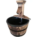 Gartenbrunnen anthrazit