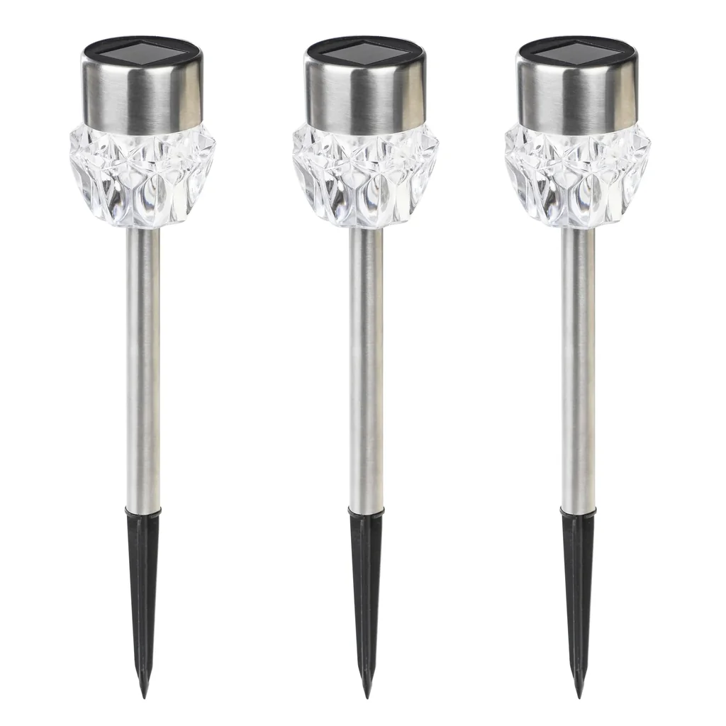 Solar Gartenlampen Set, 3teilig