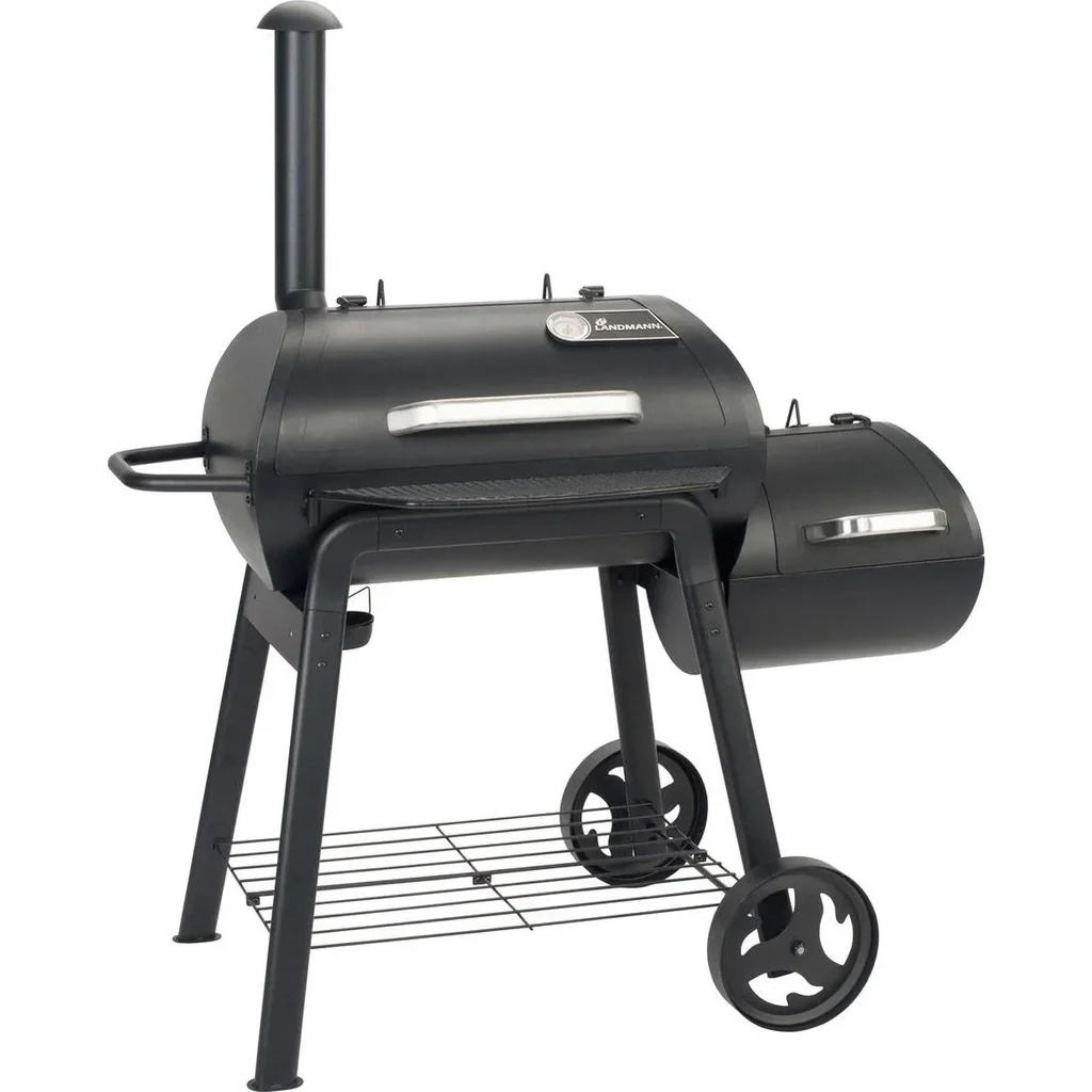 Smoker V-200 - Barbecue - Holzkohlegrill - 16 Zoll - Grillen, Räuchern