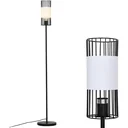 Stehleuchte für Wohnzimmer 23 x 23 x 147,5 cm, Metall schwarz