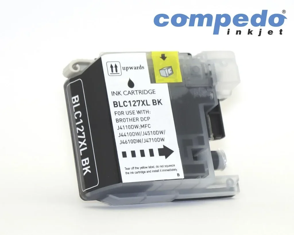 Druckerpatrone für Brother LC127XLK01 schwarz
