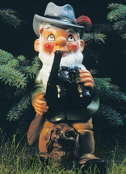 Zwerg als Förster 33 cm