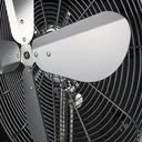 Standventilator Chrom 16