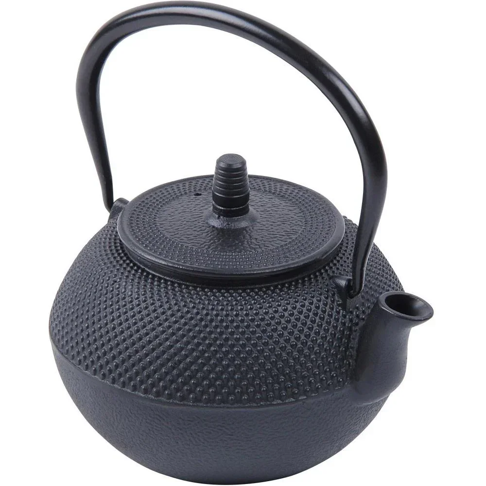 Teekessel aus Gusseisen - 1250 ml - Schwarz