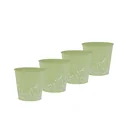 Gugus Übertopf aus Metall in Mint Grün 4er Set