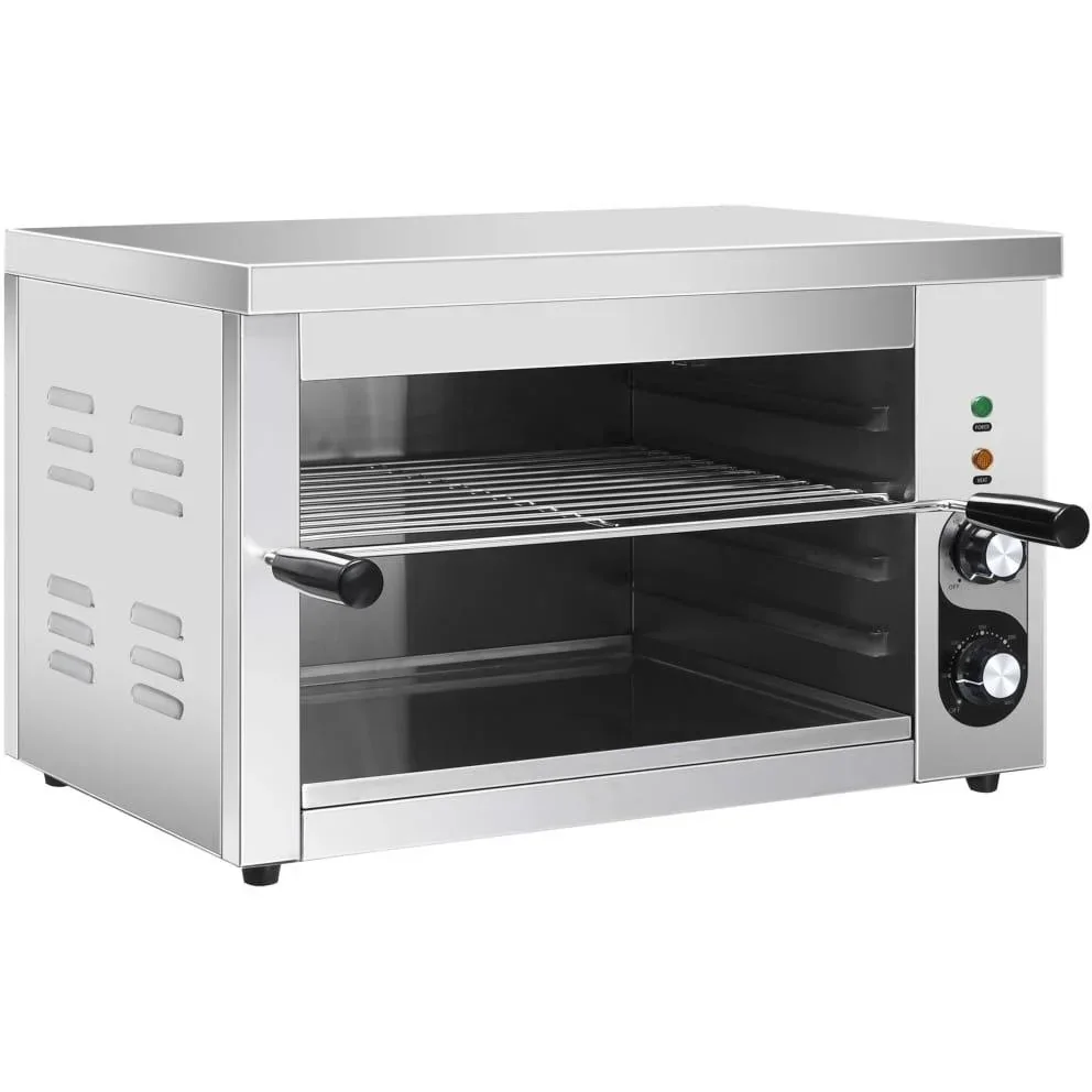 Salamander Grill elektrisch gastronorm 3000 W Edelstahl