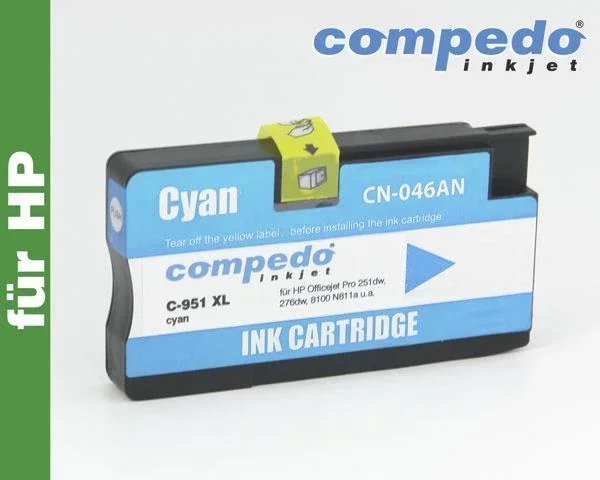 Druckerpatrone für HP 951XL cyan