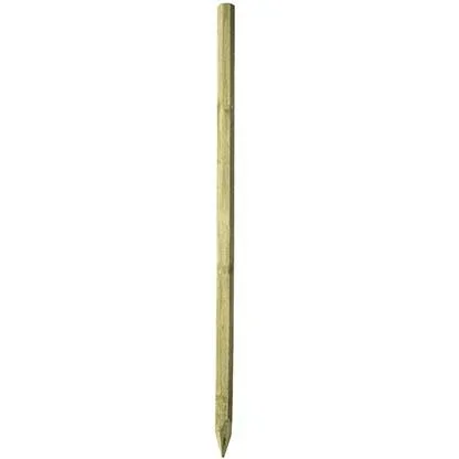Octowood Holzstange 220Cm, Rund 80Mm