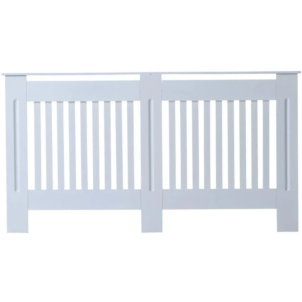 Heizkörperverkleidung 152 x 19 x 81 cm Heizkörperabdeckung
