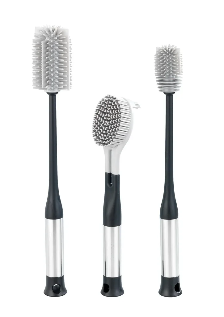 Hightech Spülbürsten-Set, 3-teilig