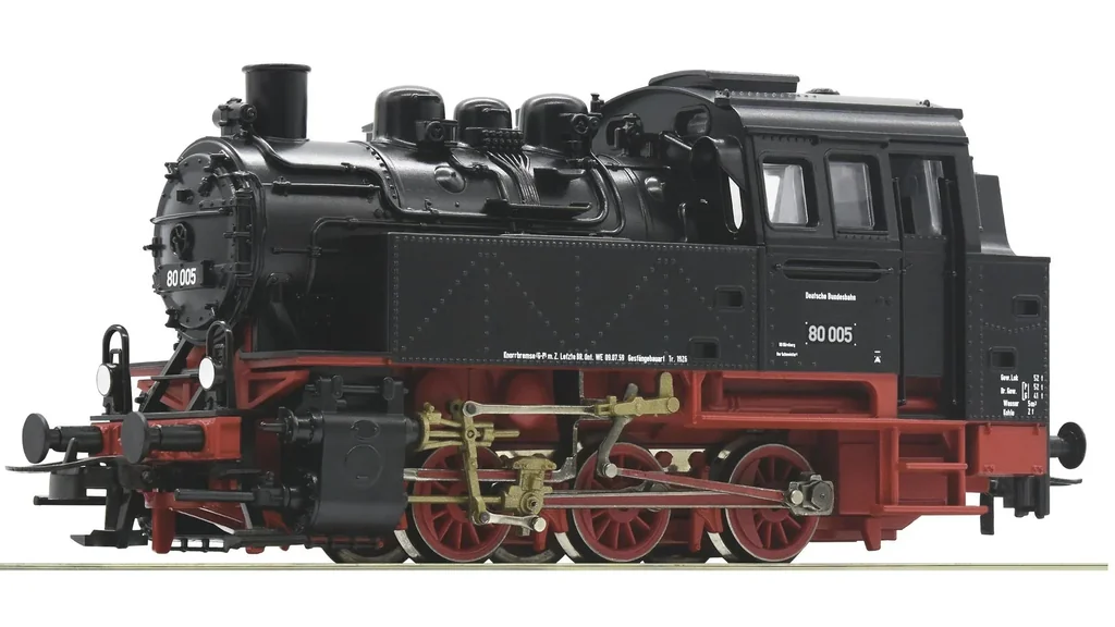 Dampflokomotive Baureihe 80 der Deutschen Bundesbahn, H0, DC