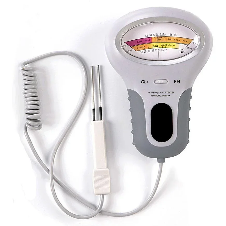 Interlining Elektronischer pH-Wert und Chlor Meter