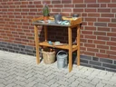 Pflanztisch mit verzinkter Arbeitsfläche
