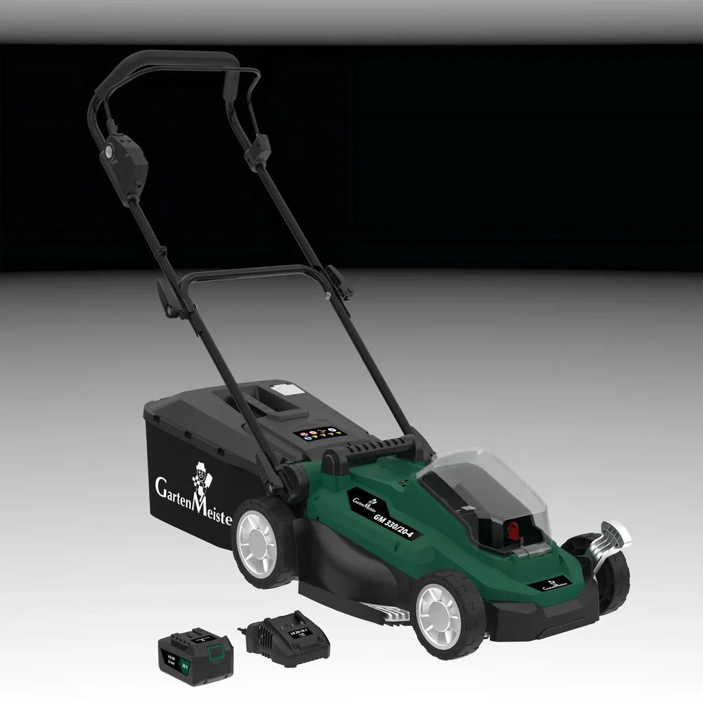 Akku-Rasenmäher "GM 330/20-4", 600 W - inklusive Akku und Ladegerät