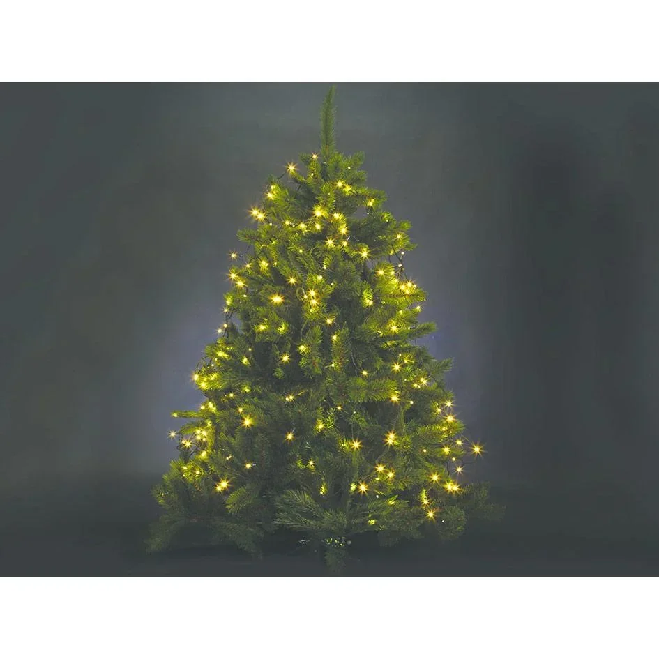 Vellight Weihnachtsbeleuchtung - für Weihnachtsbäume bis zu 240 cm - 330 LEDs - Warmweiß - Innen & Außen