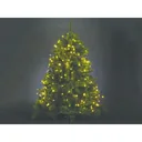 Vellight Weihnachtsbeleuchtung - für Weihnachtsbäume bis zu 240 cm - 330 LEDs - Warmweiß - Innen & Außen