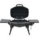 Gasgrill mit Kochzone schwarz