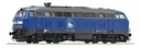 Diesellokomotive 218 054 der Eisenbahn-Bau- und Betriebsgesellschaft Pressnitztalbahn mbH