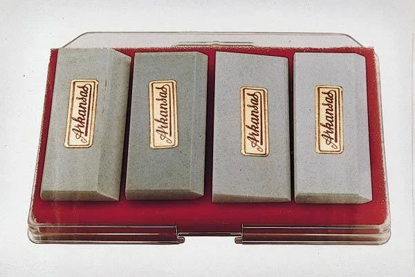 Abziehsteine für Schnitzwerkzeuge 4-teilig