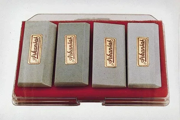 Abziehsteine für Schnitzwerkzeuge 4-teilig