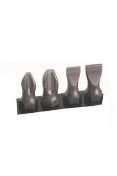 Bits, 4 Stück, 5/16", 30 mm (PH2 + 3, SL 6 + 8 mm)