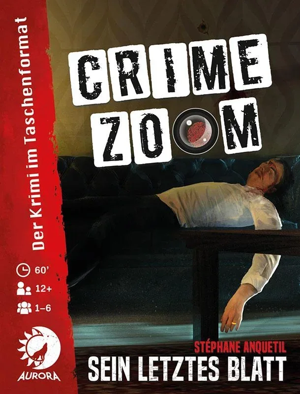Crime Zoom - Sein letztes Blatt - Krimispiel im Taschenformat