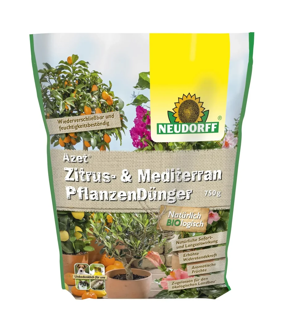 Azet Zitrus-und Mediterranpflanzendünger - 750 g