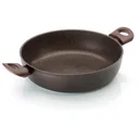 Mehrzer - Kasserolle 28 cm - Kräftiger Stein