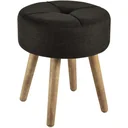 Hocker, dunkelgrau