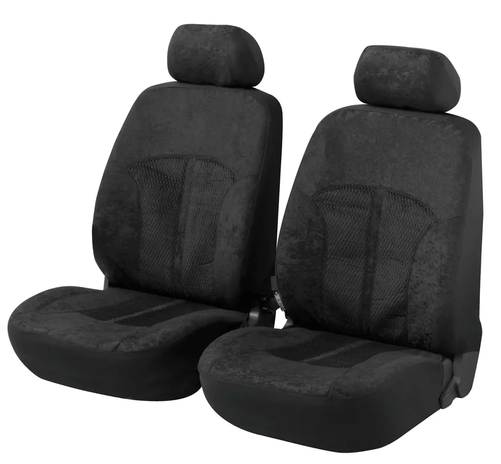 Auto Sitzbezüge ZIPP IT Premium Velvet für Vordersitze mit Reissverschluss System