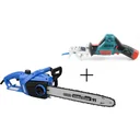 Kettensäge 2200W mit Universal-Astsäge