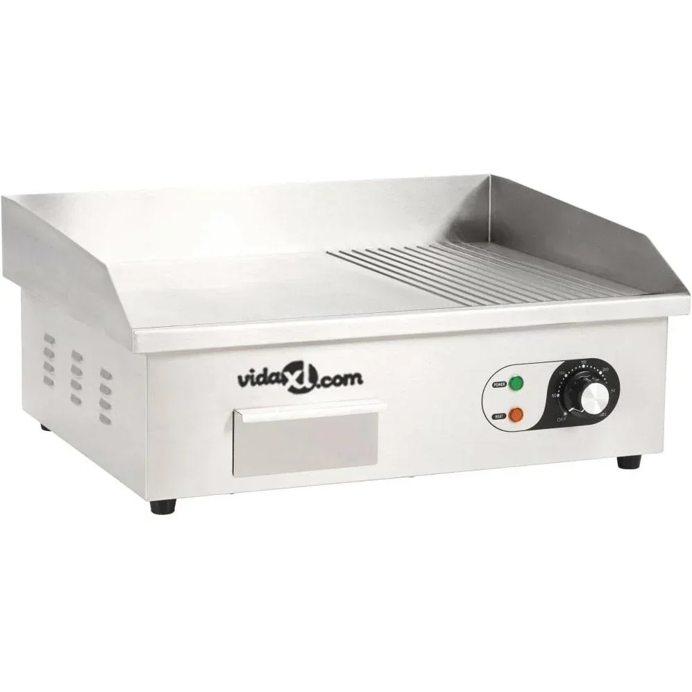 Fritteuse elektrisch 3000 W 54x41x24 cm Edelstahl