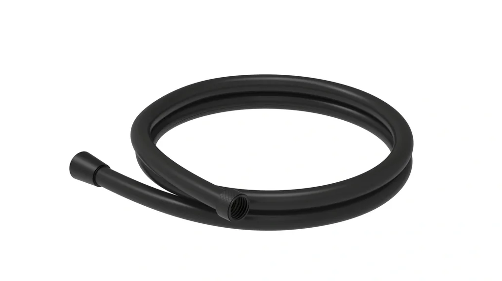 Brausenschlauch, 150 cm, Schwarz