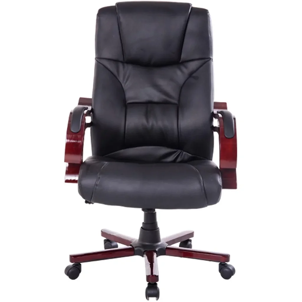 Bürostuhl Chefsessel Kunsterleder schwarz