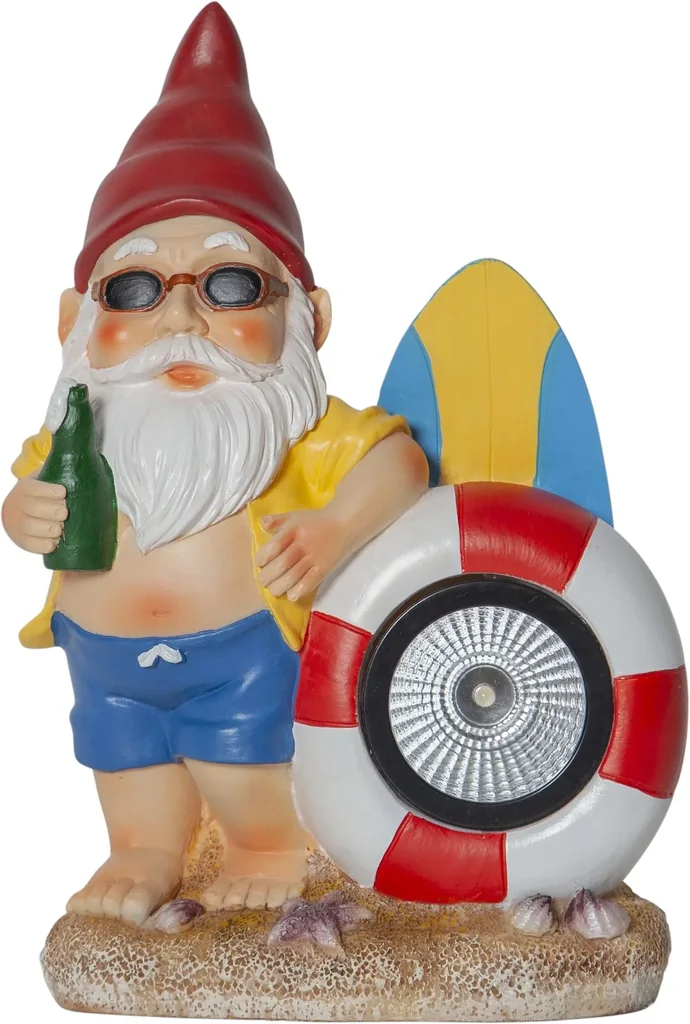 LED Solar Gartenzwerg Gnomy