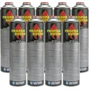 24x Universal-Gasflasche - 600 ml Stück für Unkrautbrenner