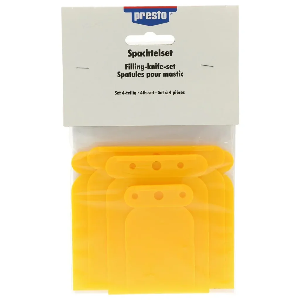 Kunststoffspachtel-Set, 4-teilig