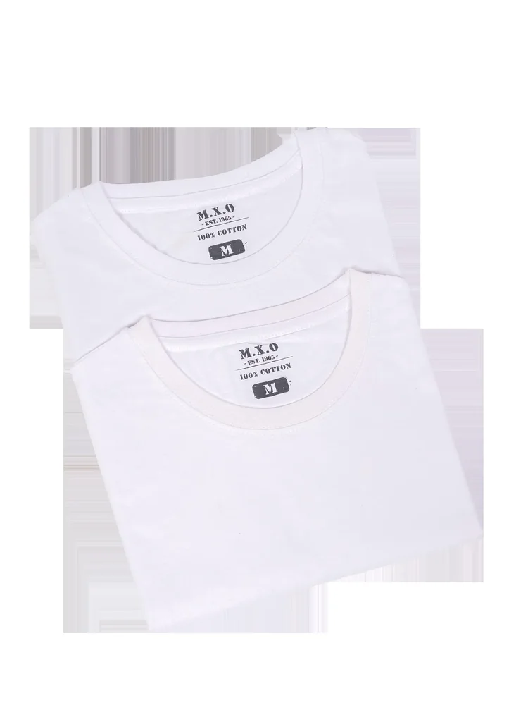 T-Shirts im Doppelpack, Farbe weiß, Gr.S