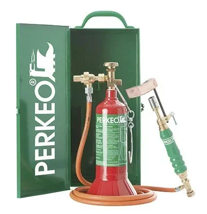 Weichlötanlage im Set mit Transport-Stahlblechkasten