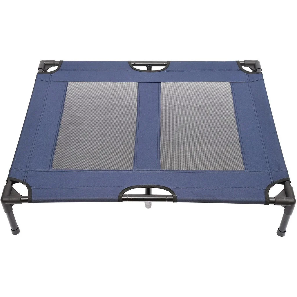 Hundeliege Schlafplatz Hundebett Katzenbett Blau 92 x 76 x 18 cm