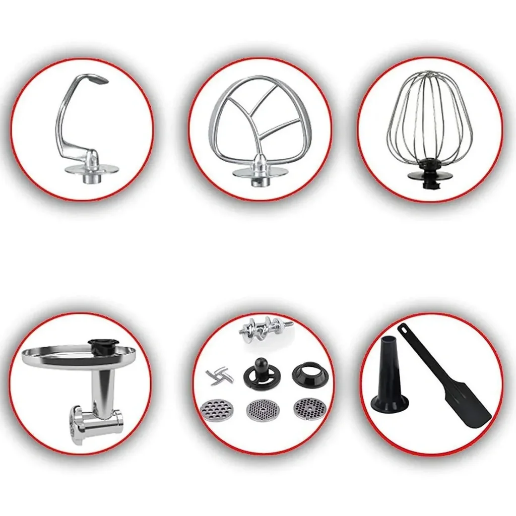 3-in-1 Power Food Processor - 2800W - 10L - Edelstahl